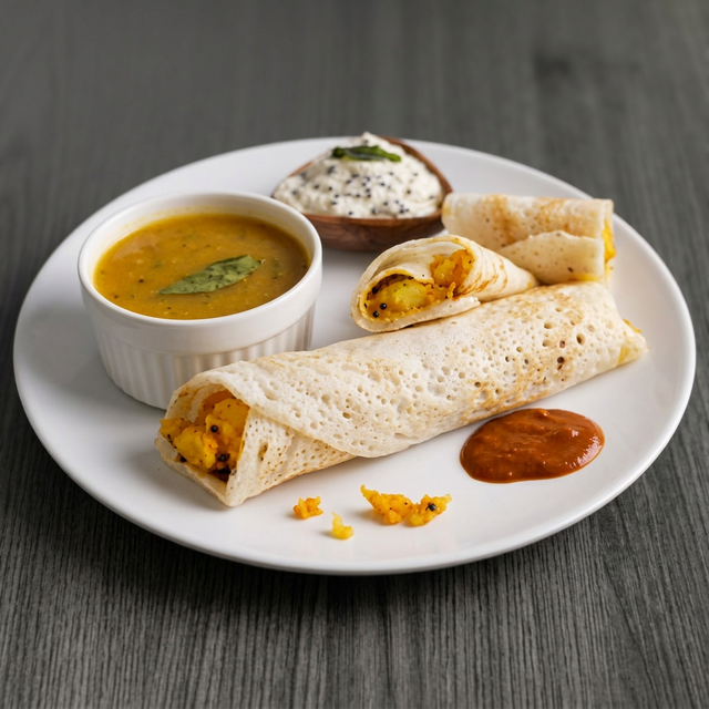 Kanchipuram Achari Rava Dosa.